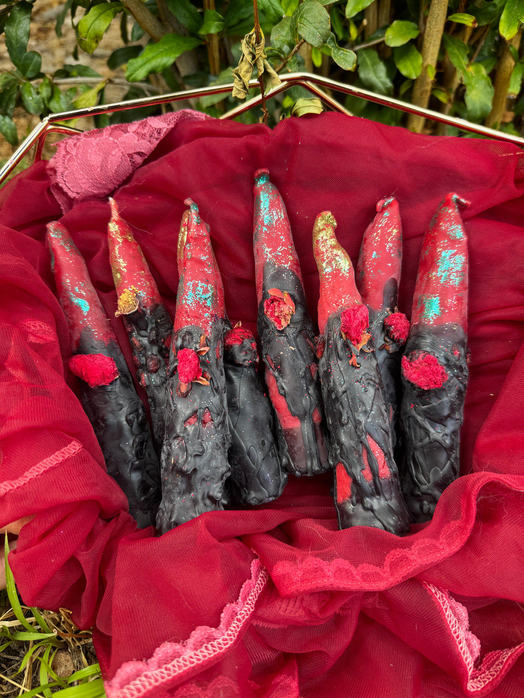 Persephone *Transmutation Glamour* Spell Candle.