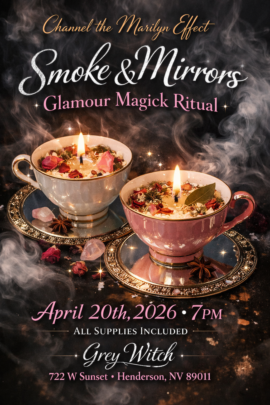 Workshop: Smoke & Mirrors: A Glamour Magick Ritual