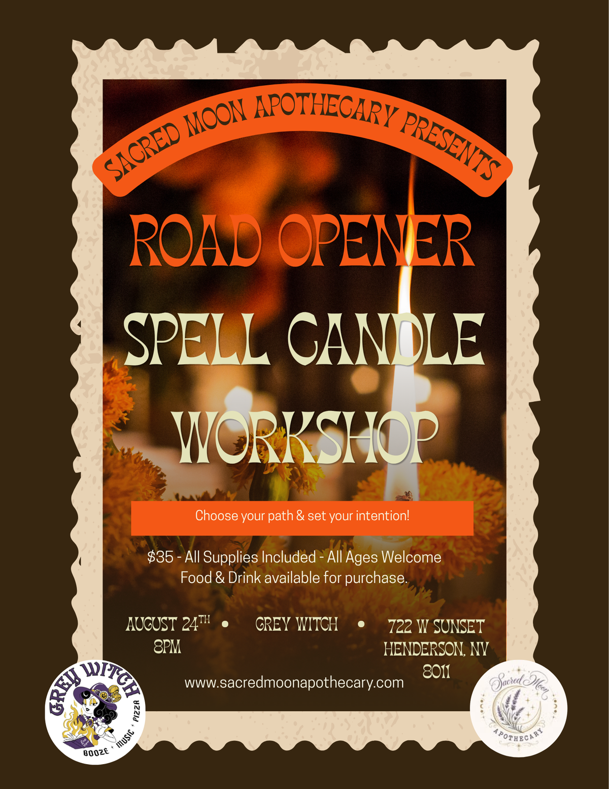 Road Opener Candle Workshop