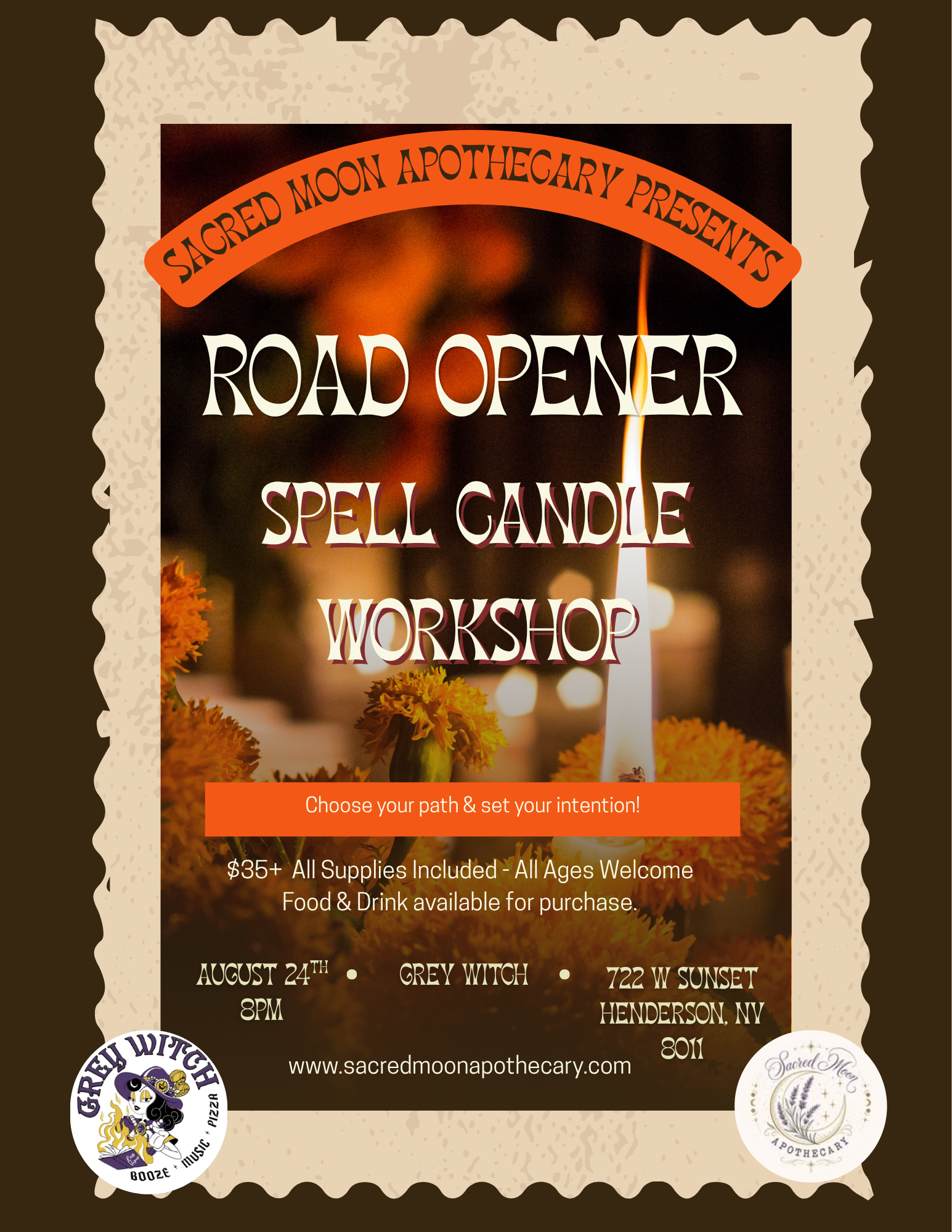 Road Opener Candle Workshop