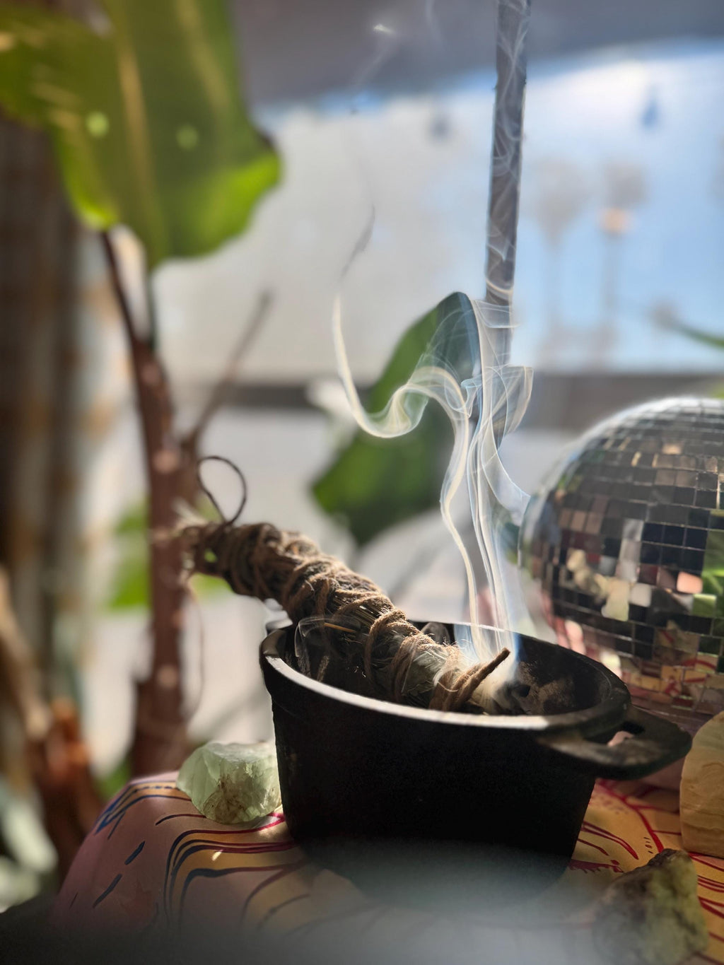 Custom Herbal Smoke Cleansing Bundle | Garden-Grown Lavender, Sage & More | Ritual Herb Bundle