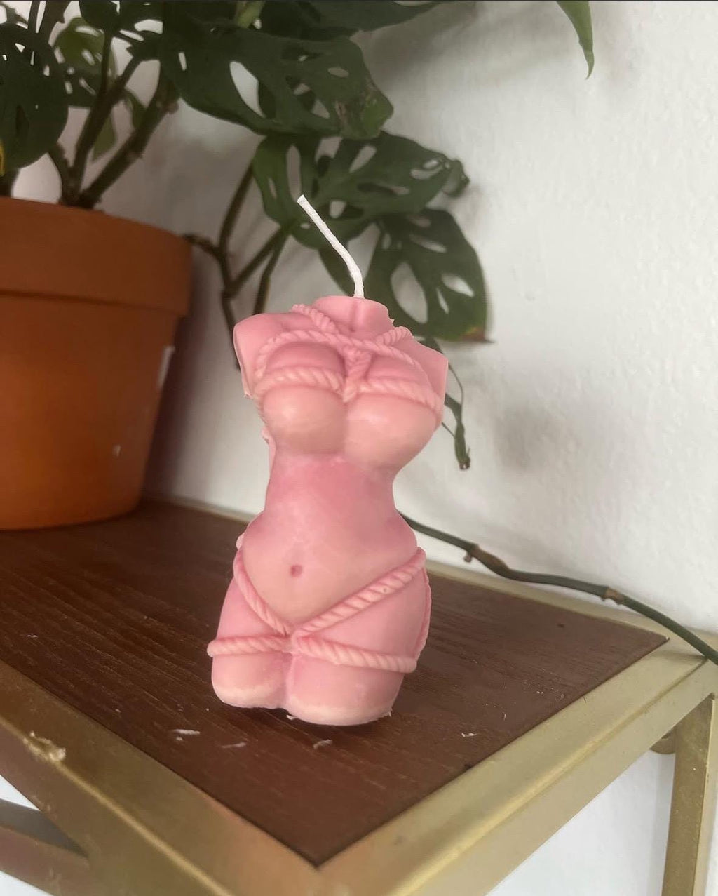 Entwined Goddess Shibari Candle