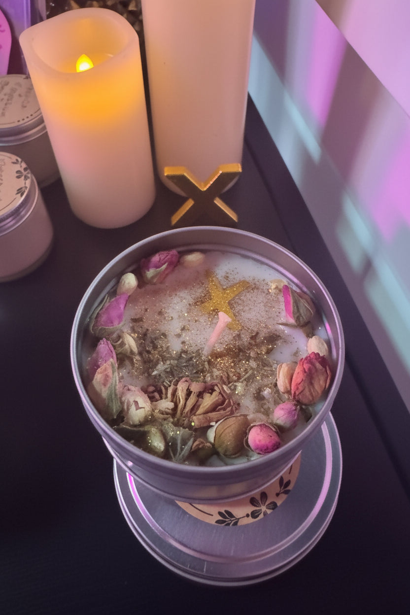 Aphrodite’s Mirror Spell Candle