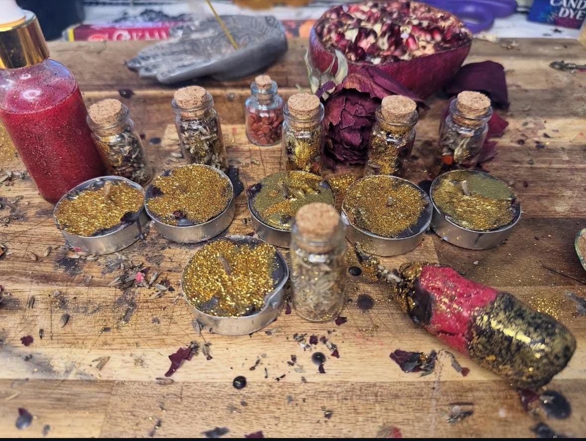 Goddess, Devour Thyself (Self lust spell kit)