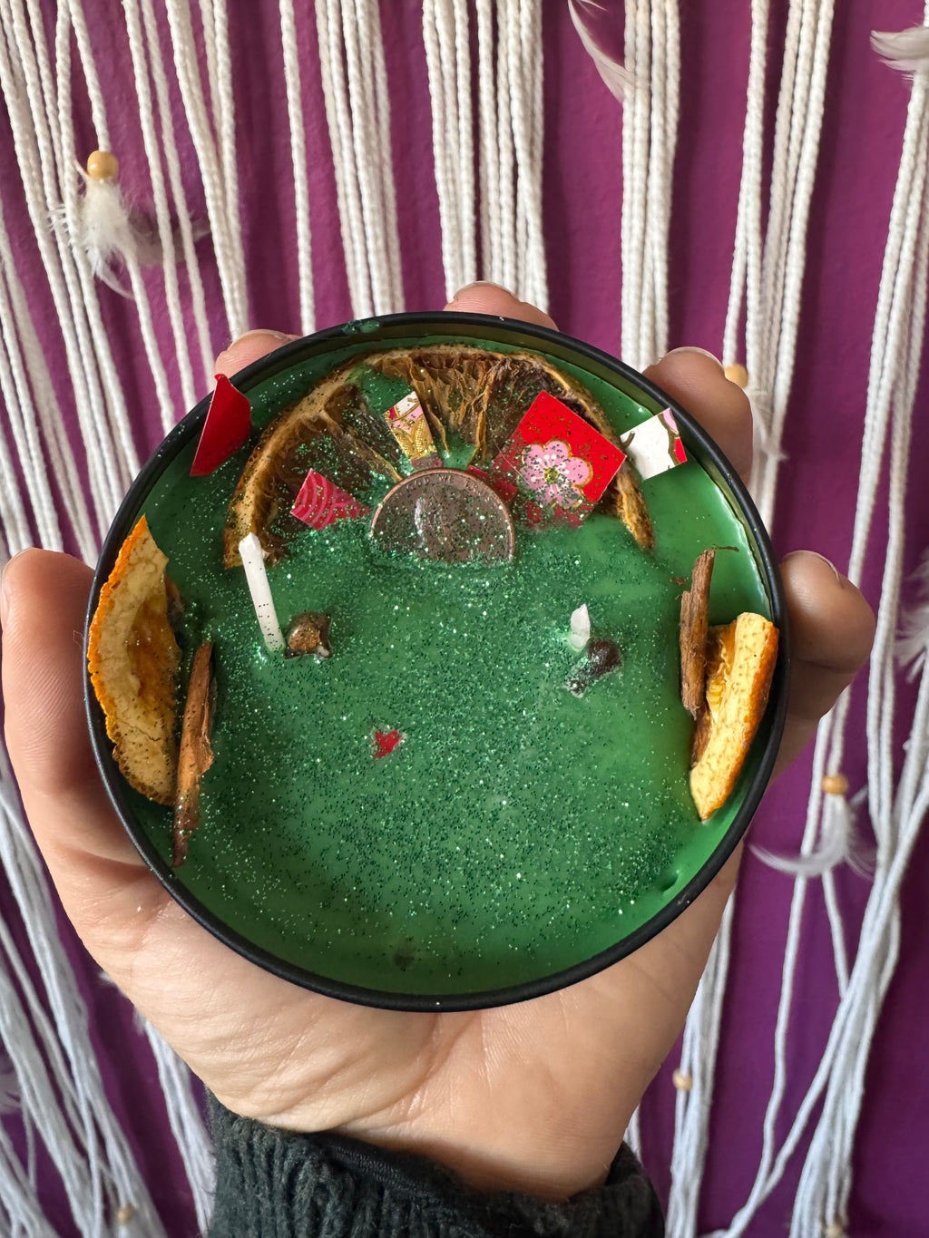 $Money Flow$ Ritual Candle (4oz)